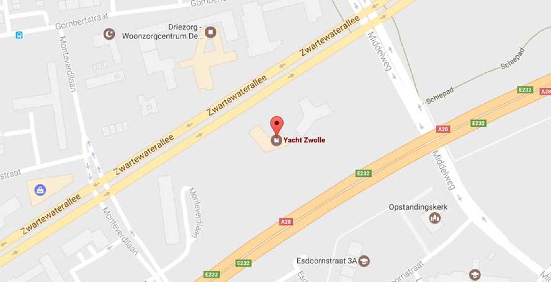 Google maps Yacht Zwolle